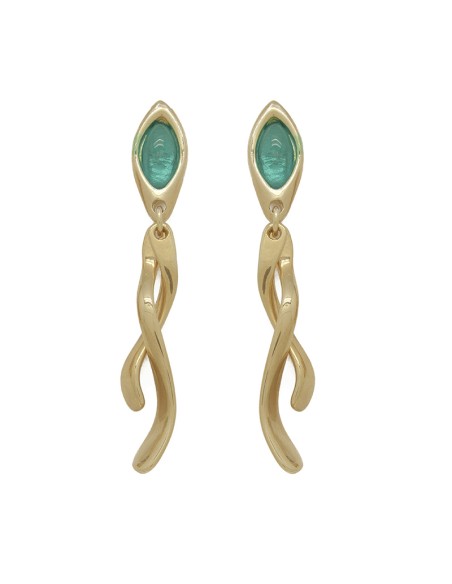 PENDIENTES CON MURANO RAMITAS