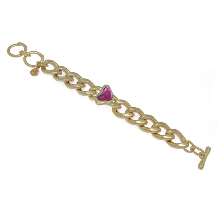 PULSERA DE ESLABONES ORO122