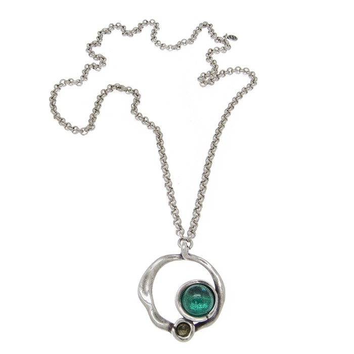 COLLAR LARGO O DE MURANO