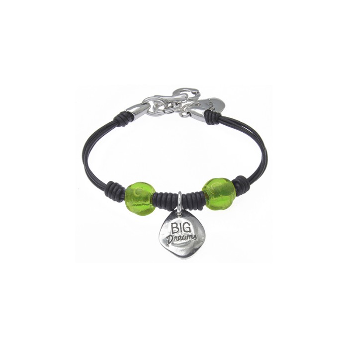 PULSERA BIG DREAMS CON CUERO