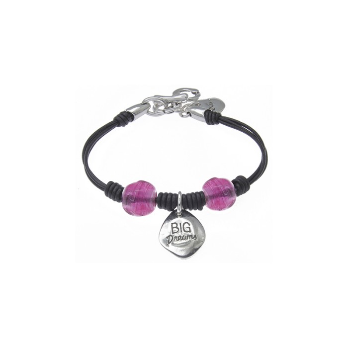 PULSERA BIG DREAMS CON CUERO
