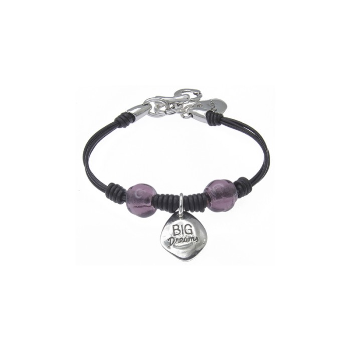 PULSERA BIG DREAMS CON CUERO