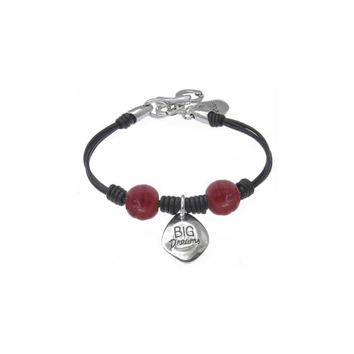 PULSERA BIG DREAMS CON CUERO