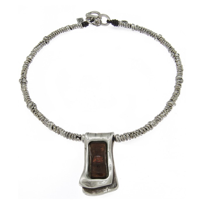 COLLAR MURANO RECTÁNGULO