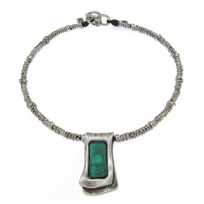 COLLAR MURANO RECTÁNGULO
