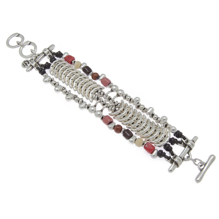 PULSERA ESCAMAS MULTICOLOR