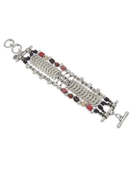 PULSERA ESCAMAS MULTICOLOR
