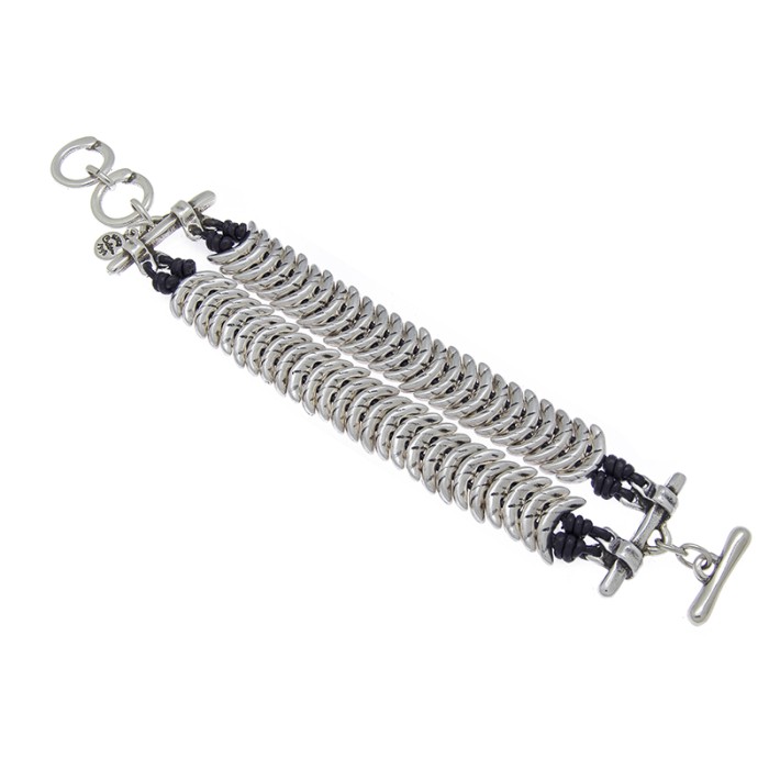 PULSERA ESCAMAS DOBLE