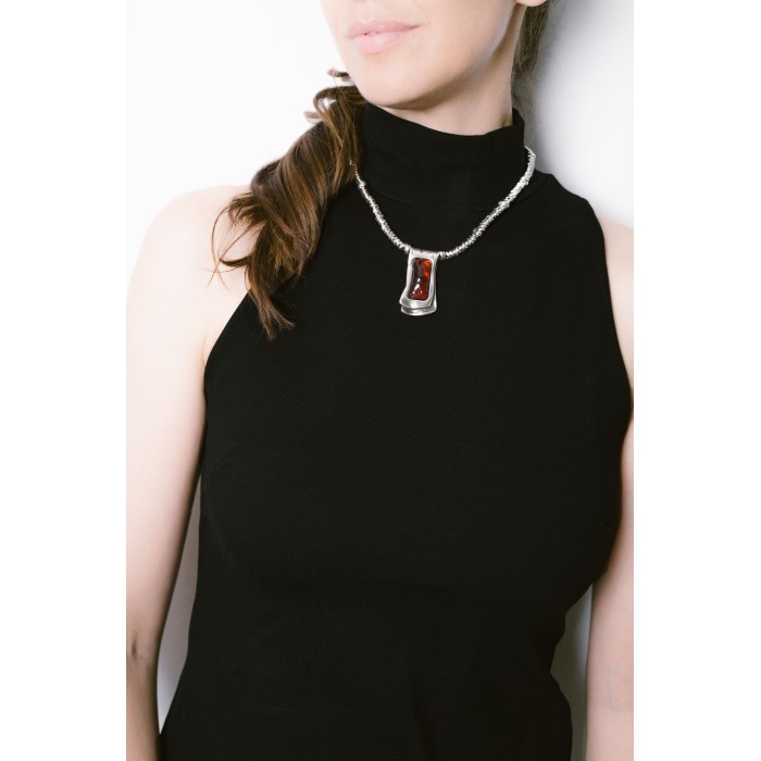 COLLAR MURANO RECTÁNGULO
