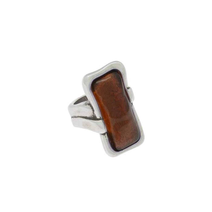 ANILLO DE MURANO RECTANGULO