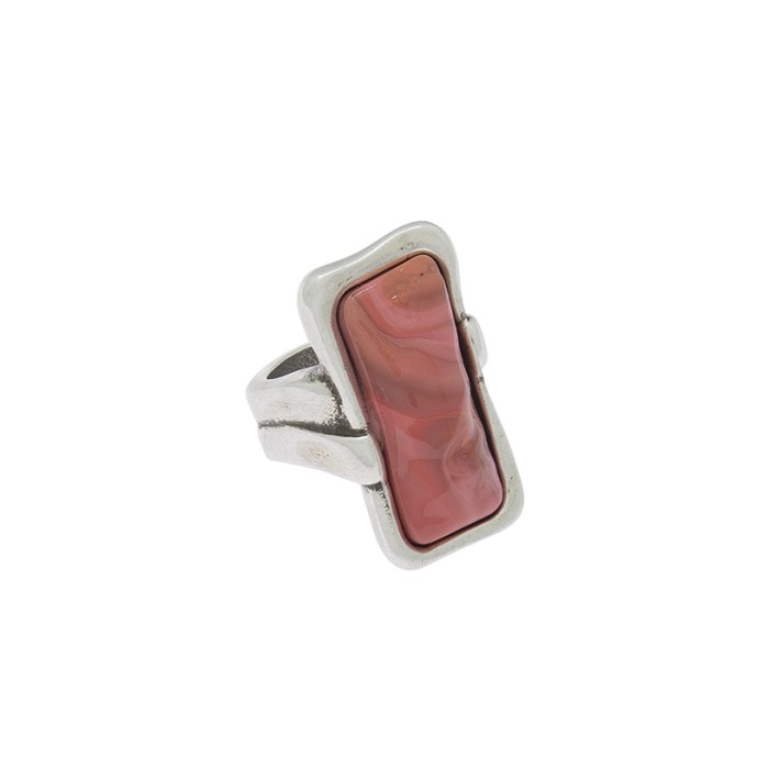 ANILLO DE MURANO RECTANGULO