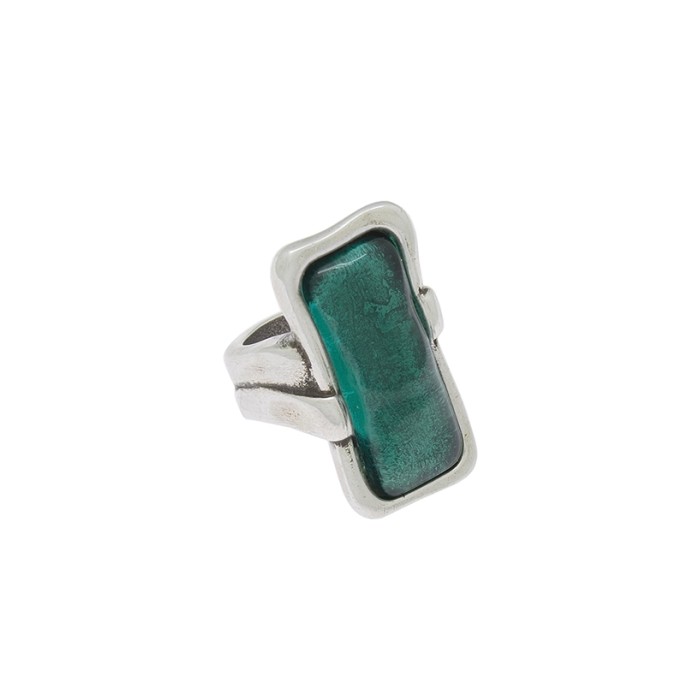ANILLO DE MURANO RECTANGULO