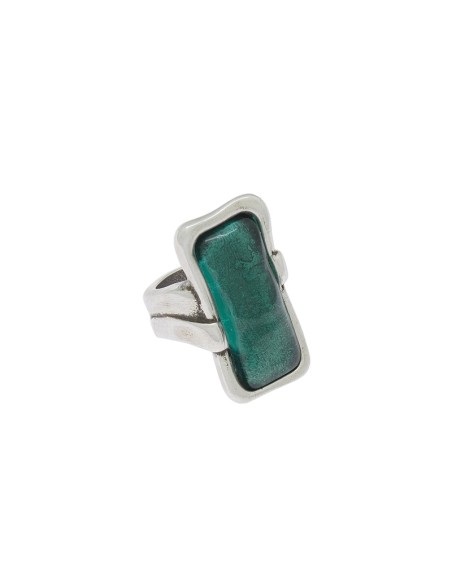 ANILLO DE MURANO RECTANGULO