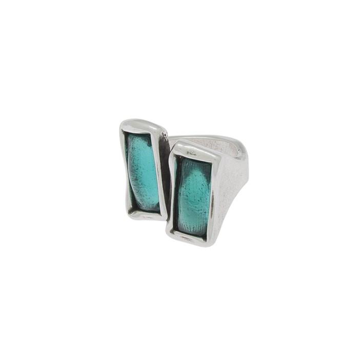 ANILLO GEMELOS DE MURANO