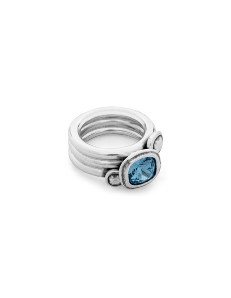 ANILLO SOLITARIOS CICLÓN EMO506 SWAROVSKI CRISTAL