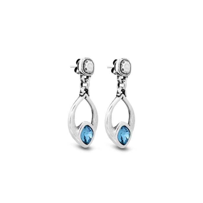 PENDIENTES-GOTEA-CICLÓN-EMO611-SWAROVSKI-AZUL
