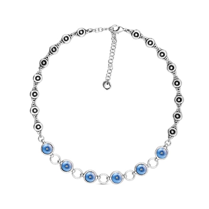 COLLAR NEGRIL PLUS CICLÓN AZUL