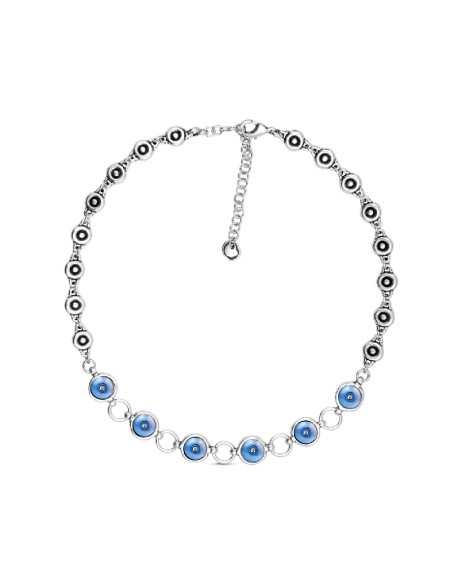 COLLAR NEGRIL PLUS CICLÓN AZUL
