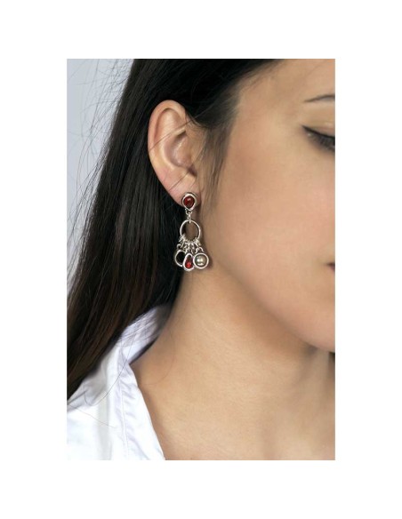PENDIENTES-KASIH-CICLÓN-201604-MURANO-ROJO
