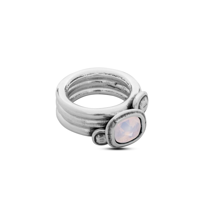 ANILLO SOLITARIOS CICLÓN EMO506 SWAROVSKI CRISTAL