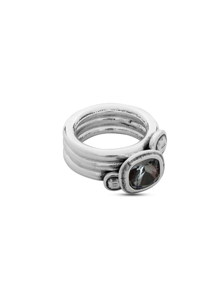 ANILLO SOLITARIOS CICLÓN EMO506 SWAROVSKI CRISTAL