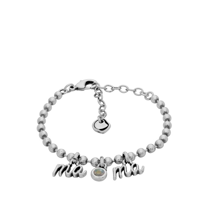 Pulsera mamá La mejor con Swarovski
