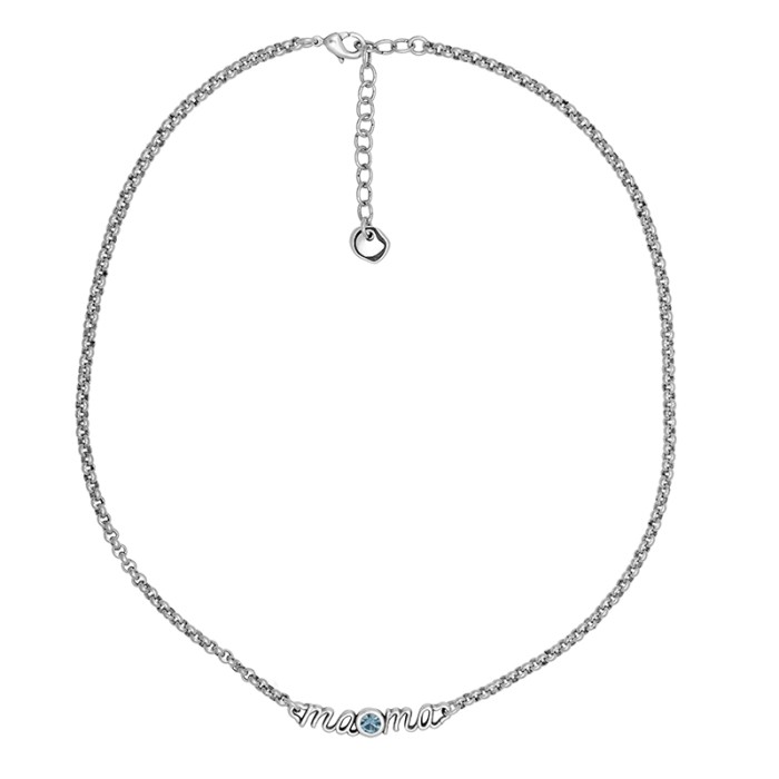 Collar mamá Por siempre con Swarovski