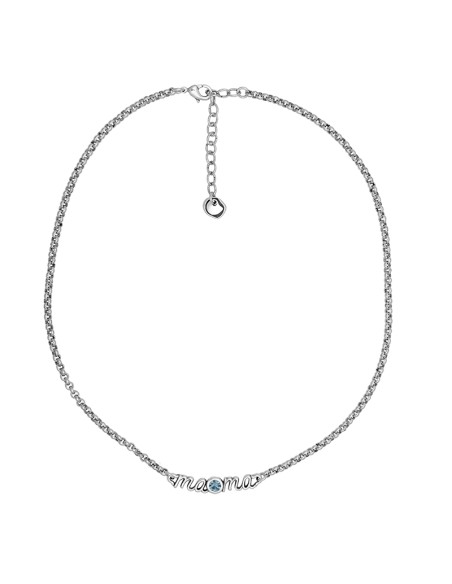 Collar mamá Por siempre con Swarovski