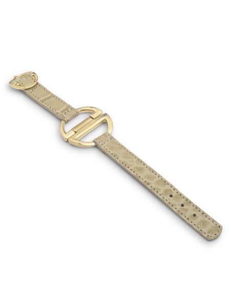 Pulsera Coco con piel oro