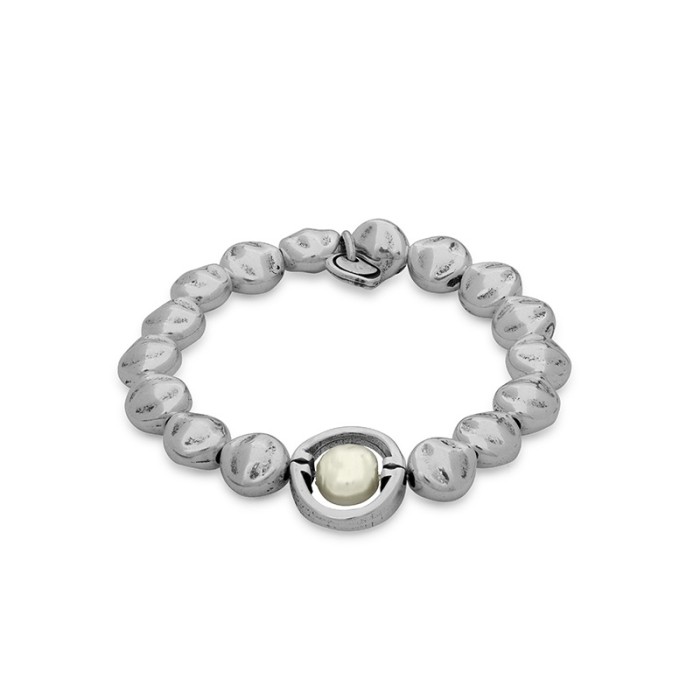 Pulsera Elegance elástica con perla