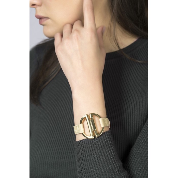 Pulsera Coco con cuero