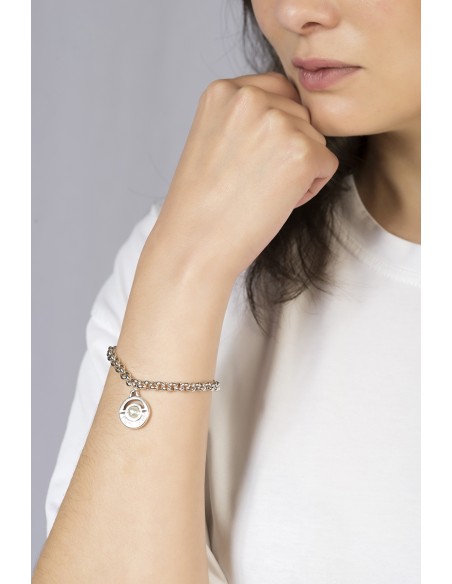 Pulsera J´aime de rolo con perla