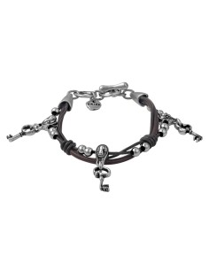 Pulsera Secret con cuero
