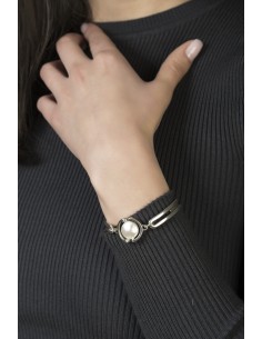 Pulsera Auténtica con perla 2