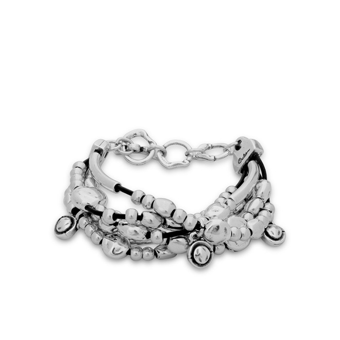 Pulsera Liberte con cuero