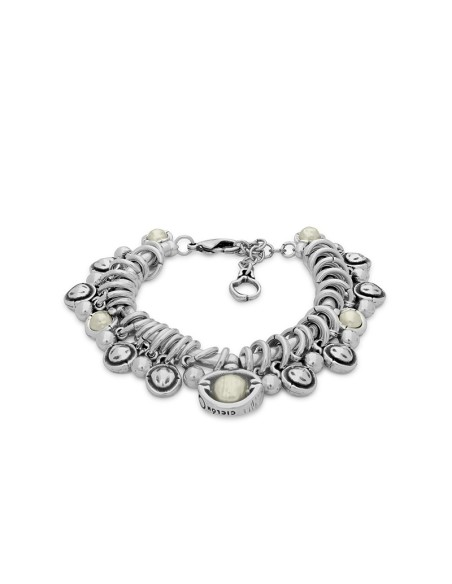 Pulsera Ünique con charms y perla