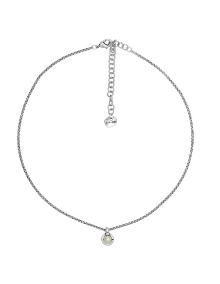 Collar ÜNIQUE corto con perla