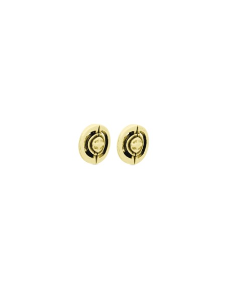 Pendientes Elegance oro cierre a presión