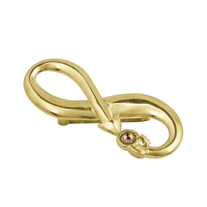 Broche Infinito Oro