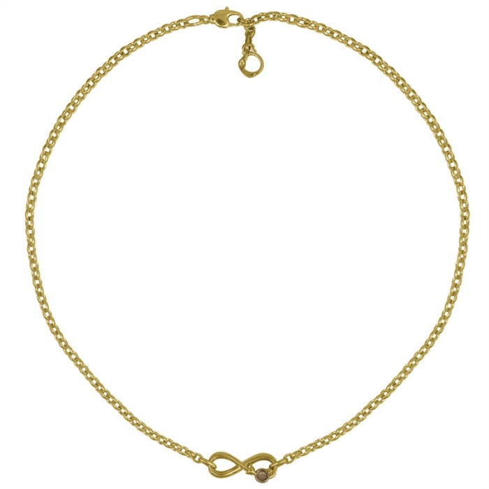 Collar corto Por siempre Oro
