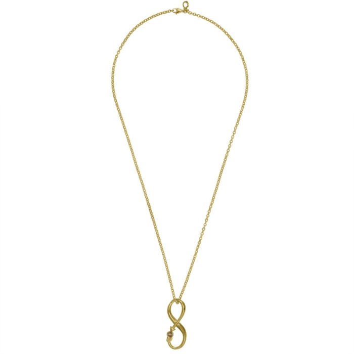 Collar corto Sin fin Oro