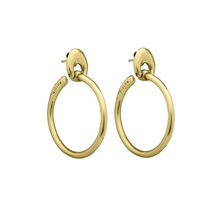 Pendientes de aro Balance oro