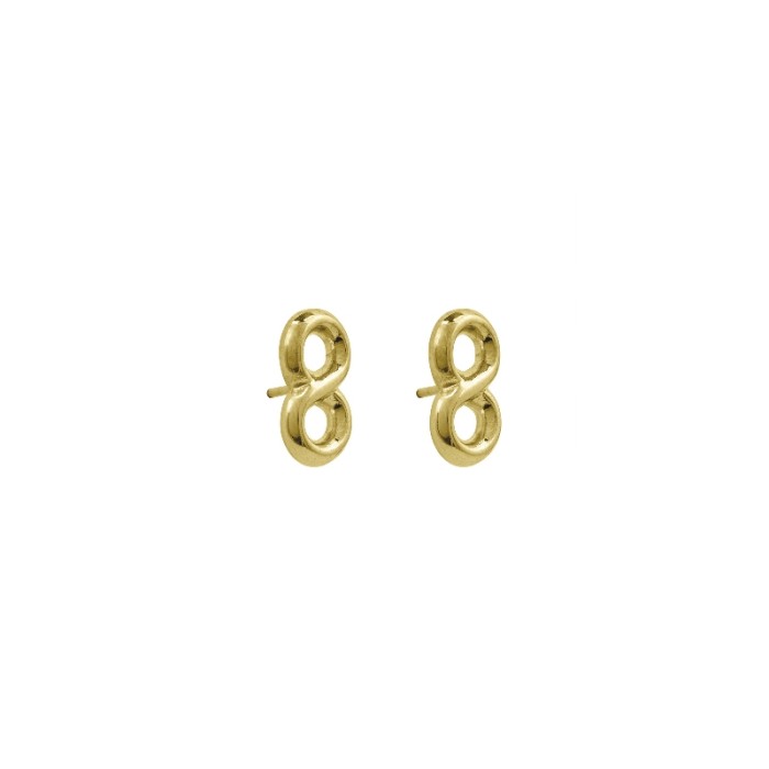 Pendientes Interminable Oro