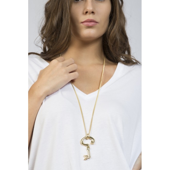 Collar Flellave oro