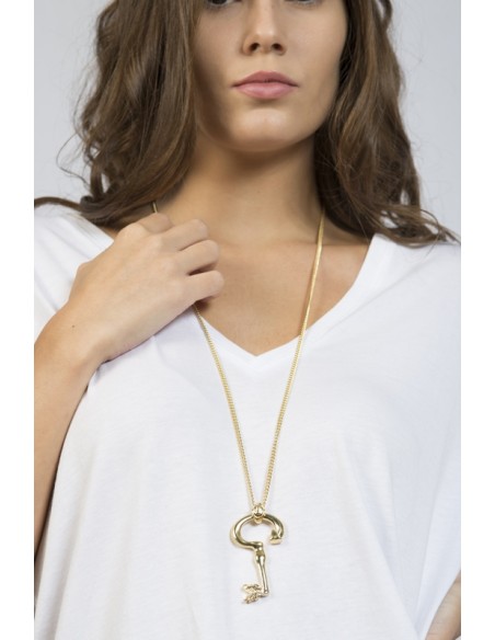 Collar Flellave oro