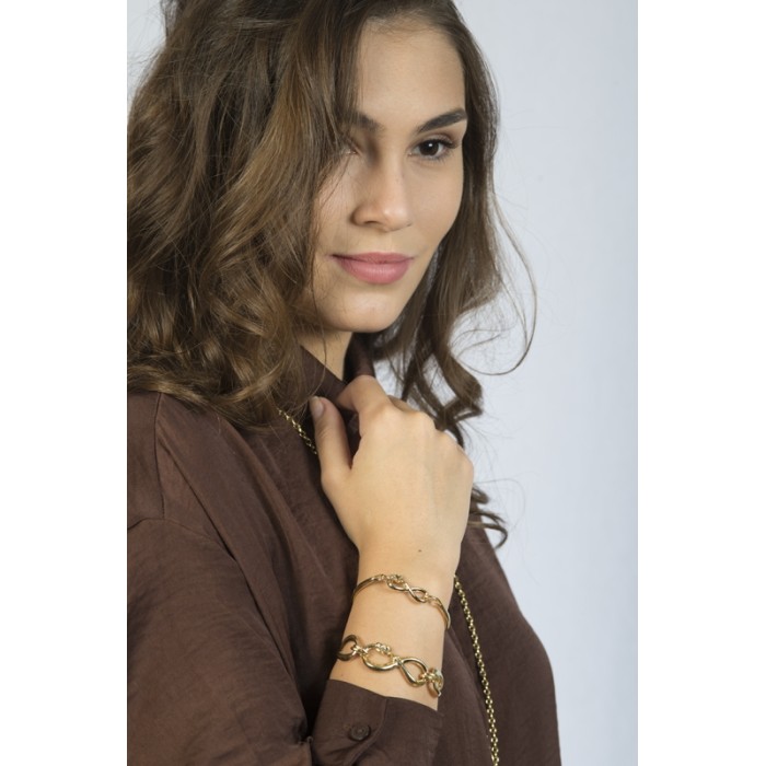 Pulsera Infinito Oro