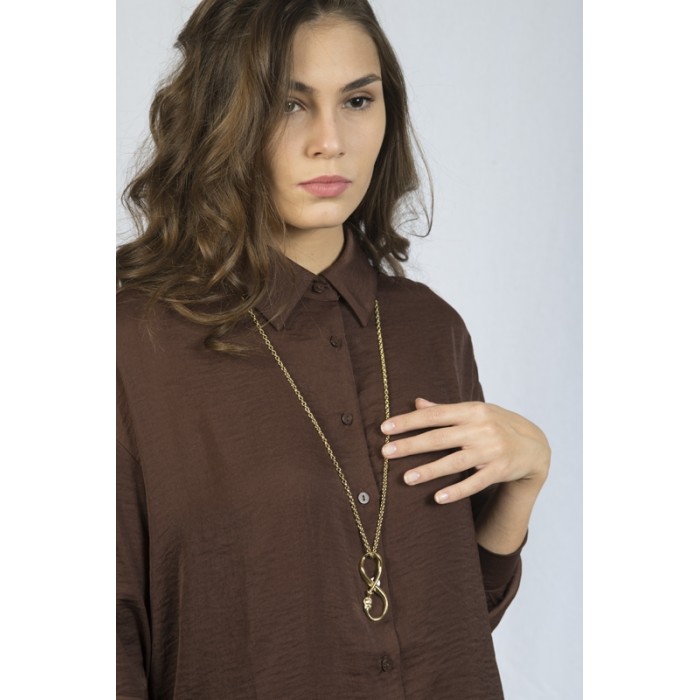 Collar corto Sin fin Oro