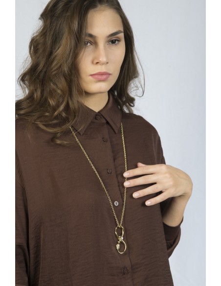 Collar corto Sin fin Oro