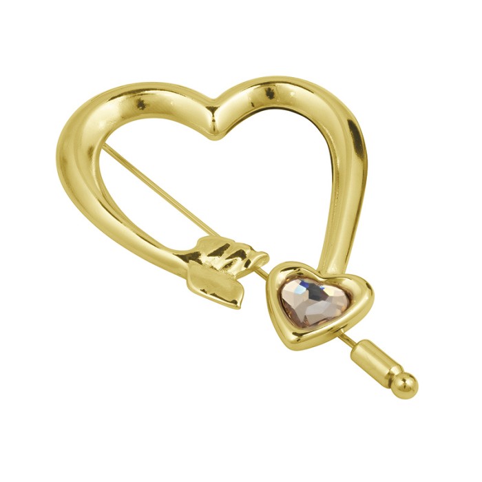 Broche Cuore oro