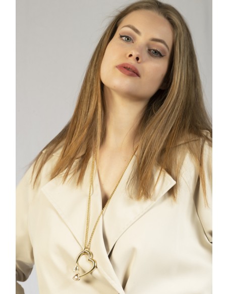 Collar Cuore oro